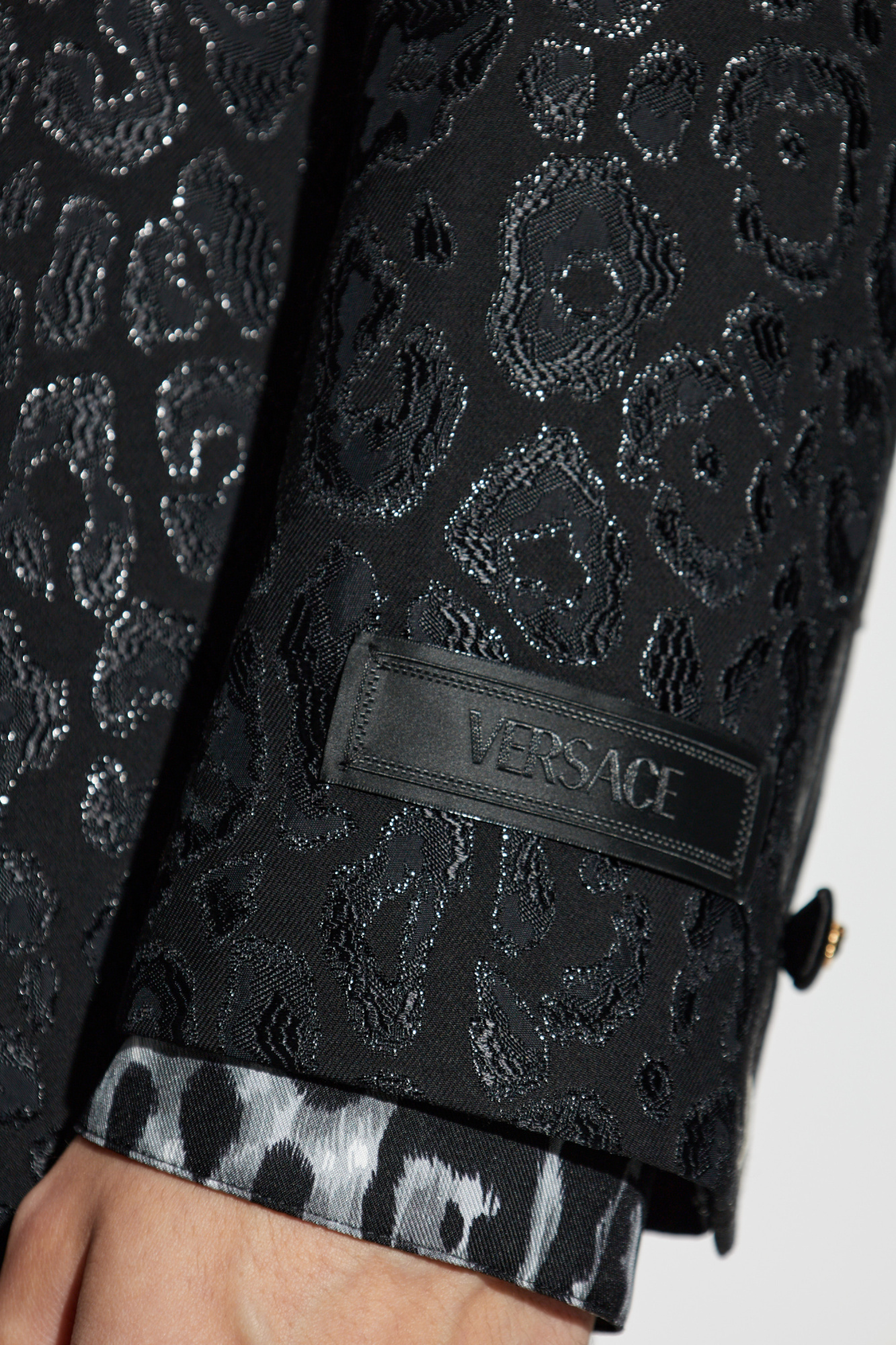 Versace Blazer with Lurex Thread | Men's | Vitkac